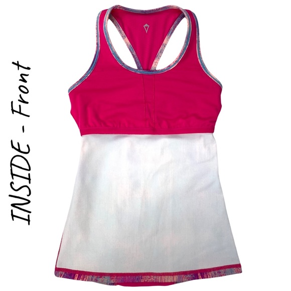 Ivivva Girls Racer Back Shelf Bra Tank Top Size 10 - Picture 5 of 13